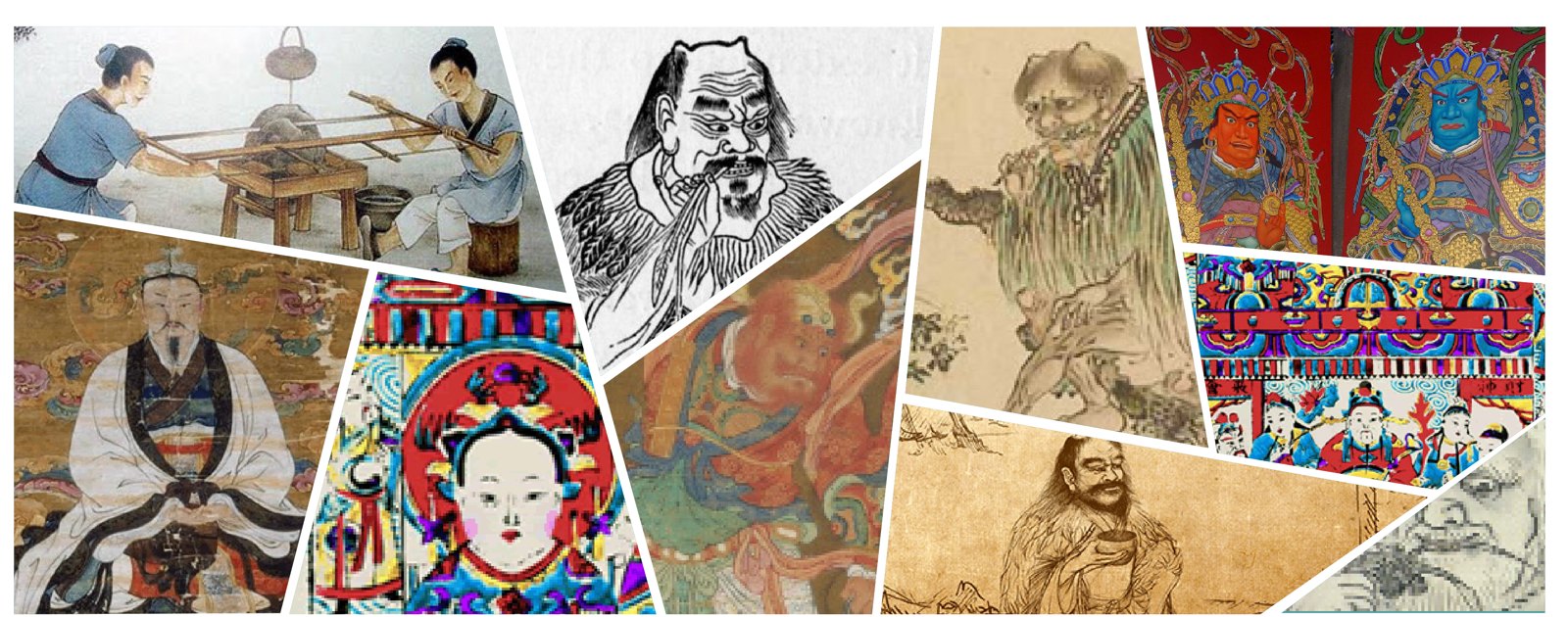Mythology artwork from China, Greece, Egypt and beyond
