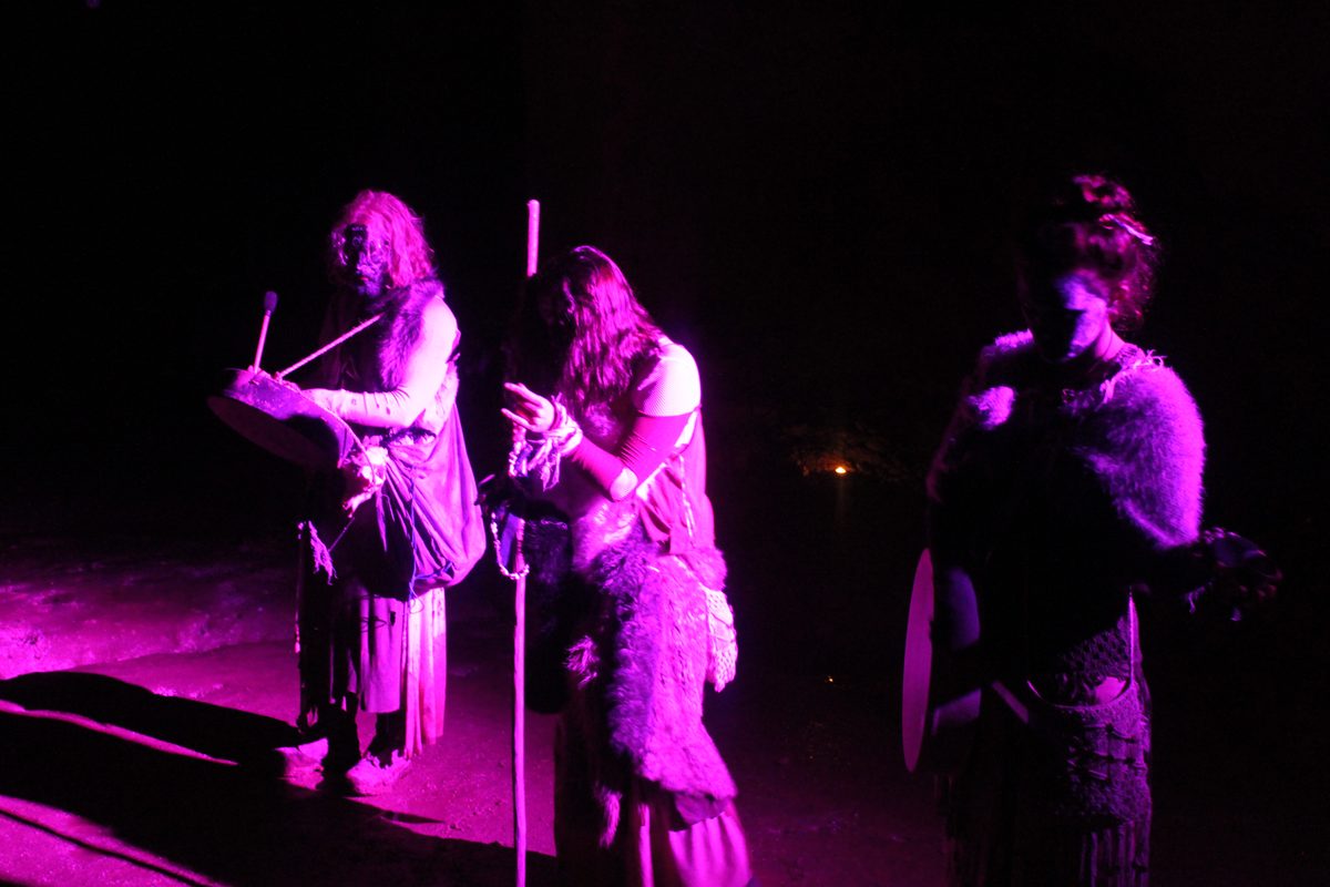 An evening performance