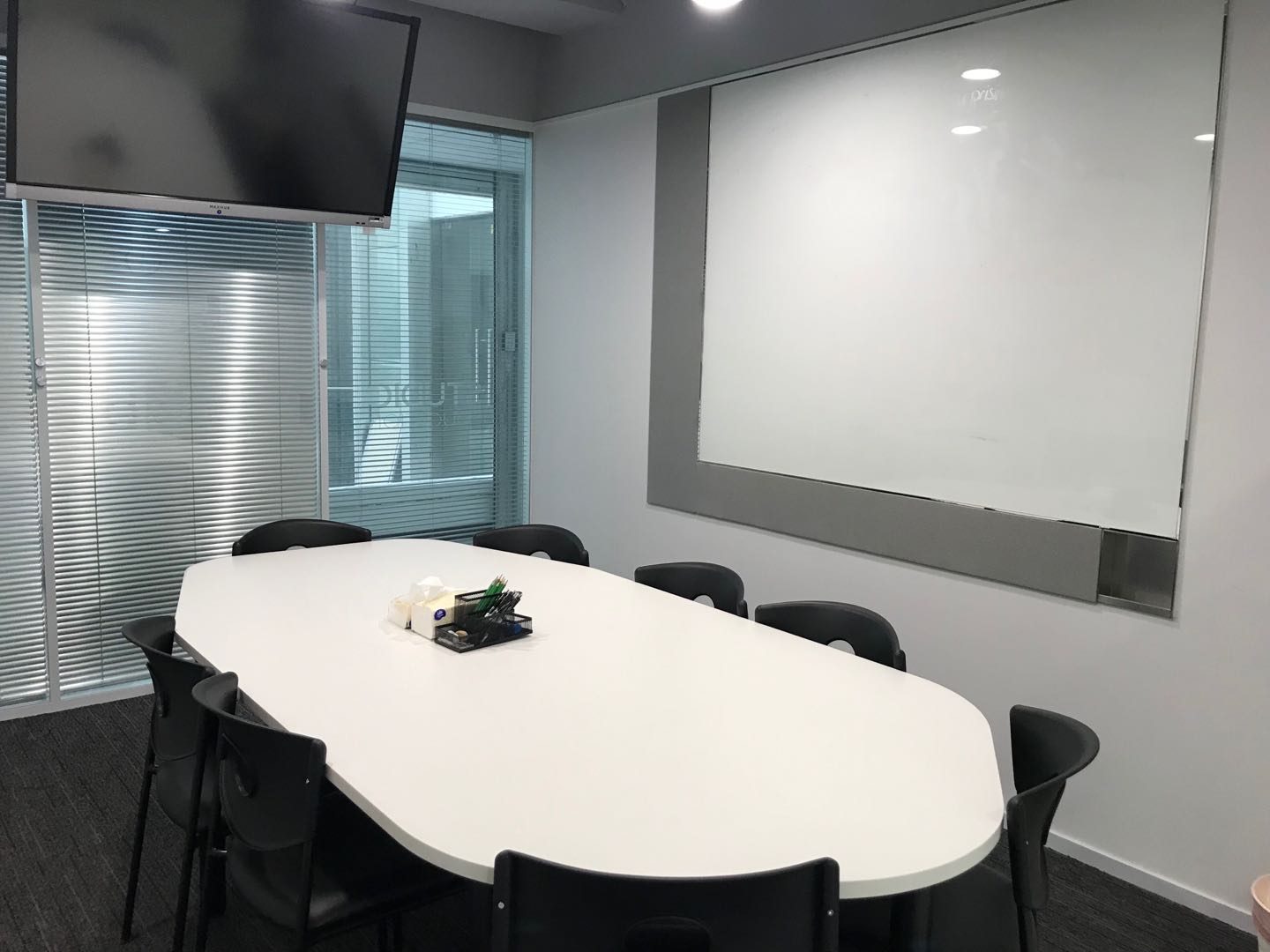 The Studio Table — a nine-seated table